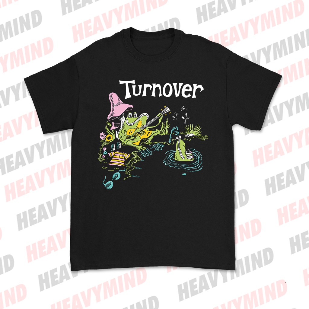 Kaos Band Turnover Frog Free Sticker