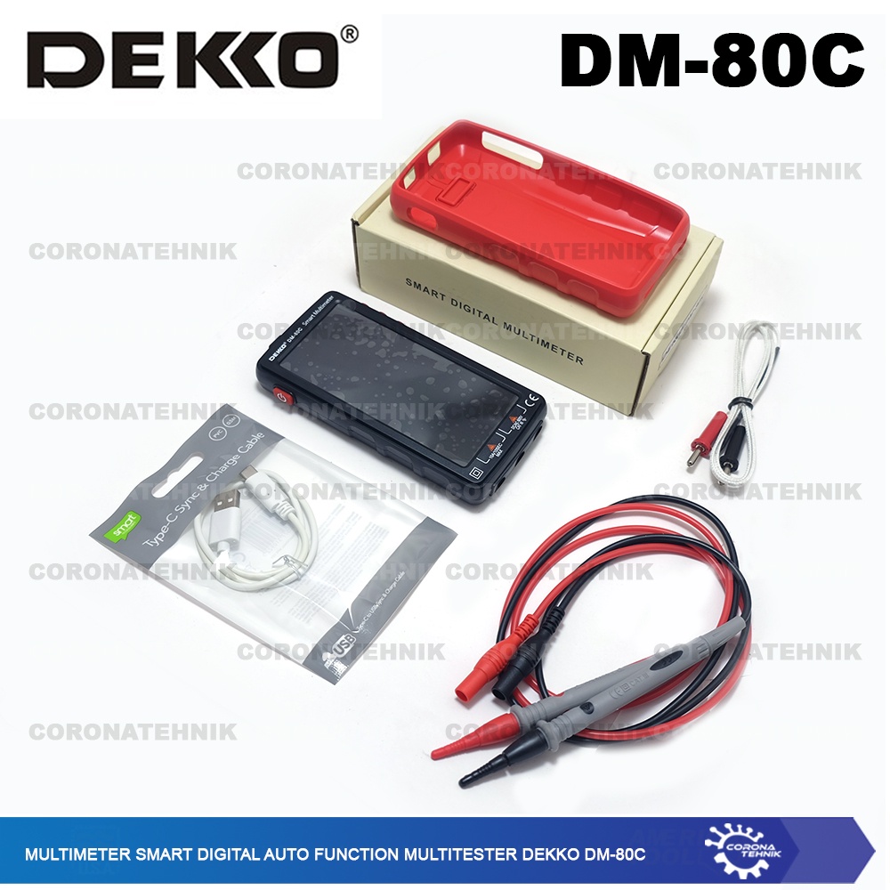 DM-80C - Multimeter Smart Digital Auto Function Multitester Dekko