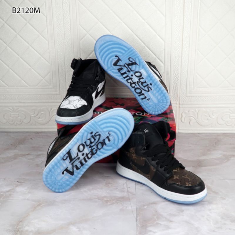 Sepatu Unisex LV air Jordan