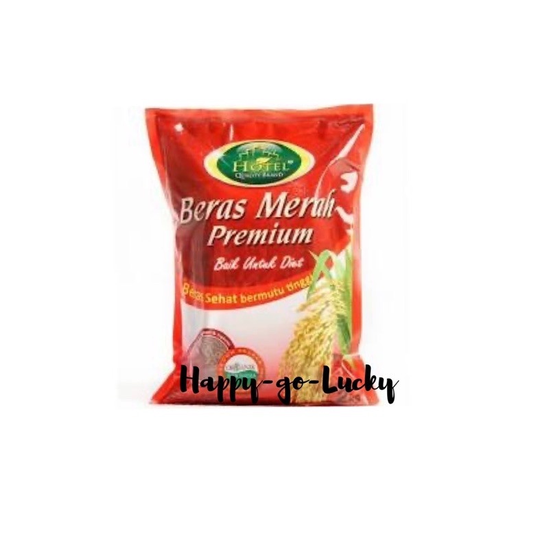 

Beras merah Premium Hotel Red rice 2 kg