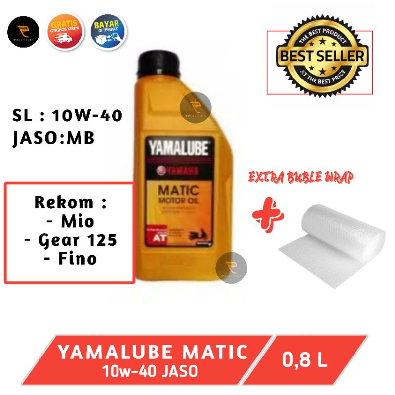 Oli Motor Matic Yamalube 800mL SAE 20 W - 40 / Oli Yamaha Matic / Oli Motor Matic Yamaha