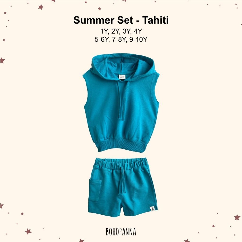 Bohopanna Summer Set - Setelan Anak Lengan Pendek