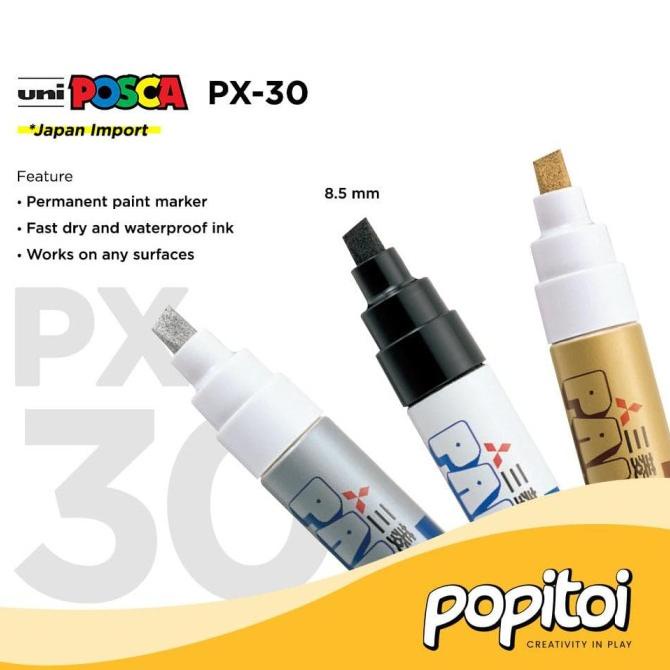 

Uni Mitsubishi Paint Marker Px30 Px-30 Spidol Cat Permanen Oil Based