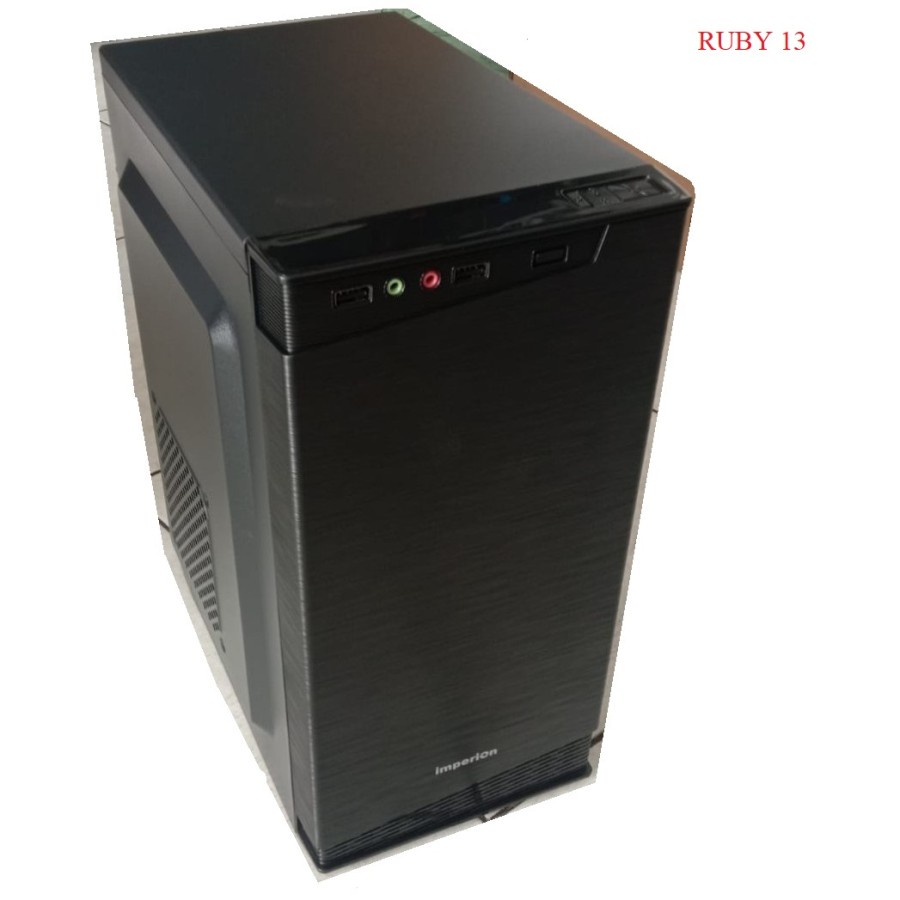 Casing Komputer imperion Micro atx with Power supply 500 Watt ruby 13 ca-053 - Pc case free psu 500w