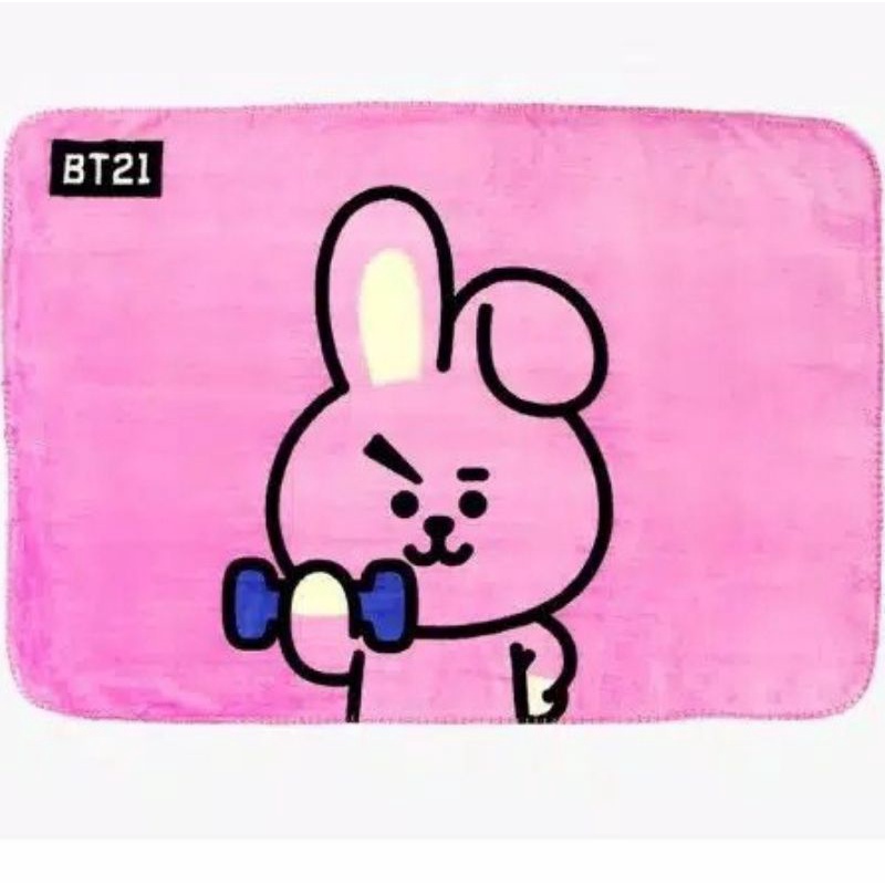 Sale Desember - Preloved Blanket BT21 Selimut Cooky Official