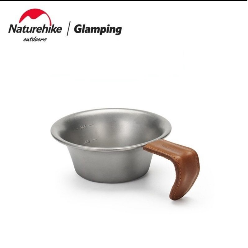 STAINLESS STEEL BOWL 300ML NATUREHIKE NH21SJ002