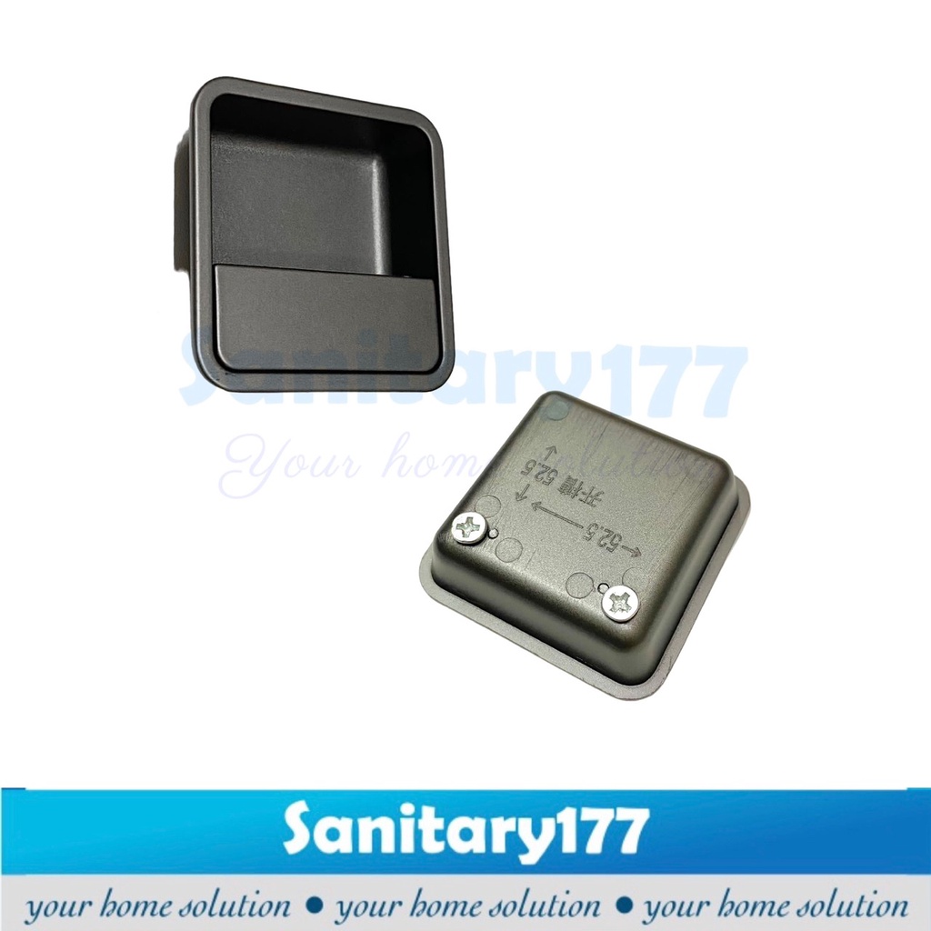 Tarikan Laci segiempat kotak tanam- handle pegangan lemari pintu kitchen set furniture gagang knop knob murah antik grey hitam putih gold antique stainless zinc