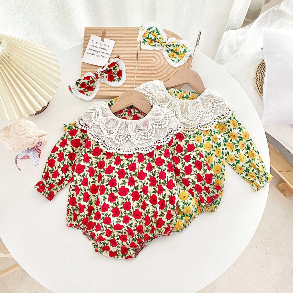 [free bandana bonnet] 0-18bln PAKAIAN BAYI BAJU ANAK JUMPER JUMPSUIT ROMPER PEREMPUAN catalog ZD AA