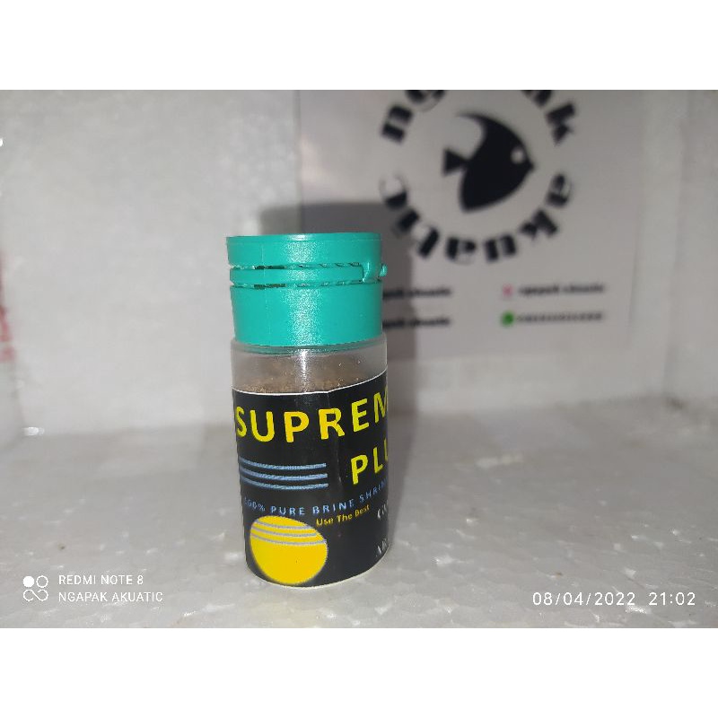 Artemia supreme plus / artemia tetas original / pakan burayak ikan