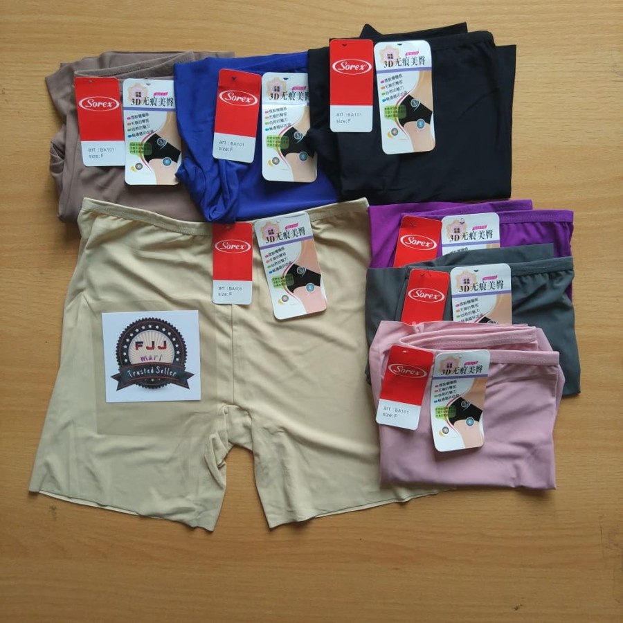 cd celana dalam wanita boxer segiempat segitiga sorex ba 100 101 seamless
