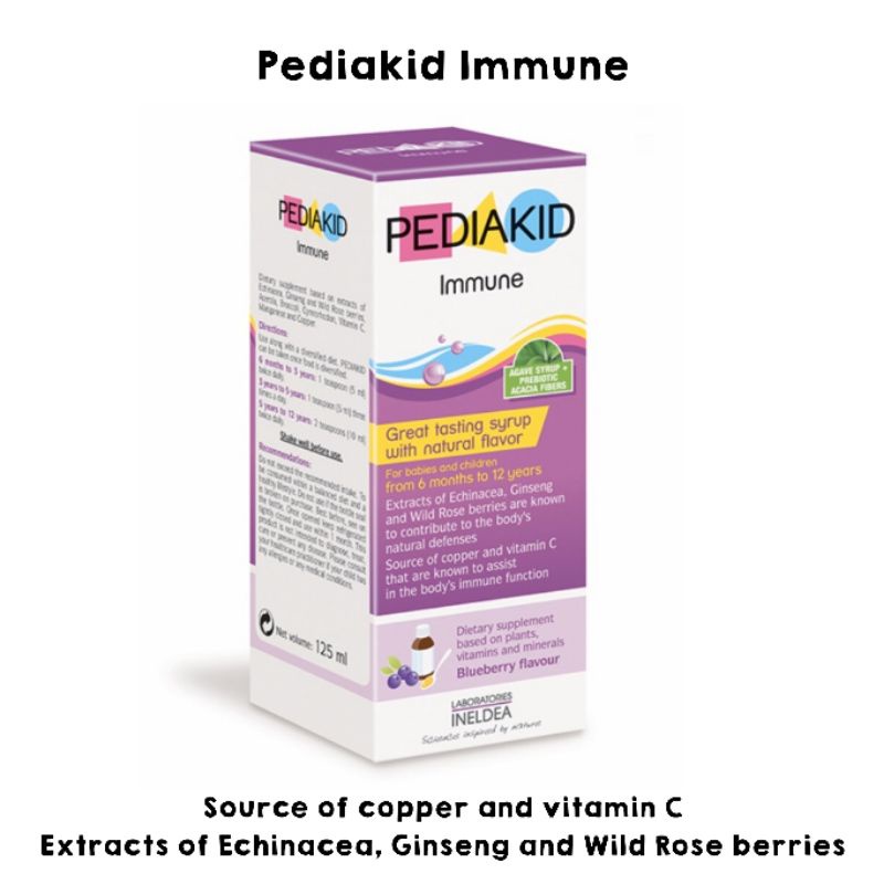 Pediakid Immune Booster / Vitamin Daya Tubuh Anak