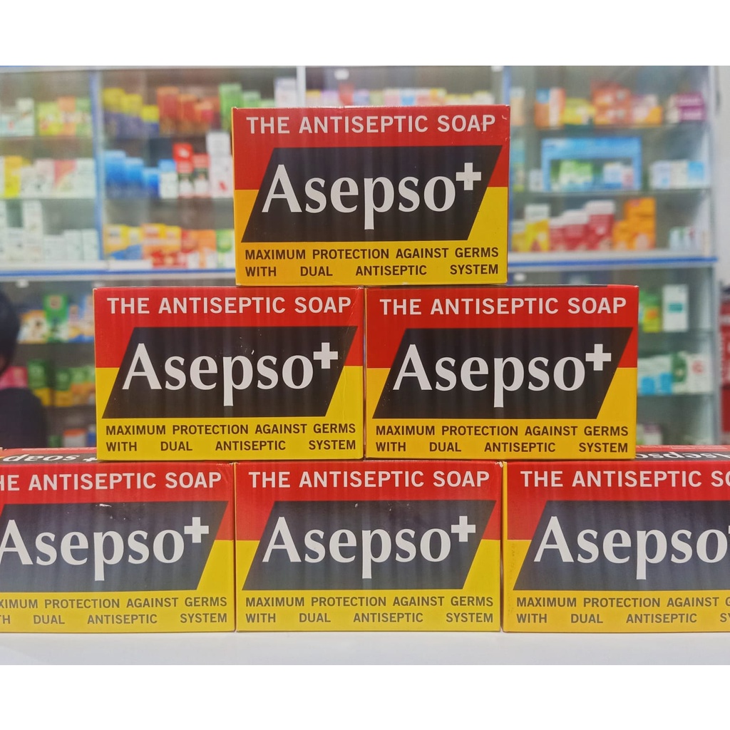 Asepso+ 80 gr Sabun Antiseptic Mengurangi Gatal dan Biang Keringat