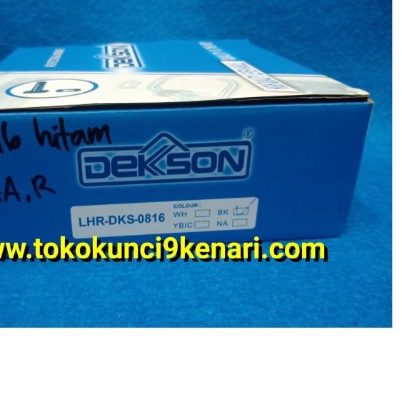 Handle Pintu Almunium Dekson / LHR 0816 Dekson Hitam