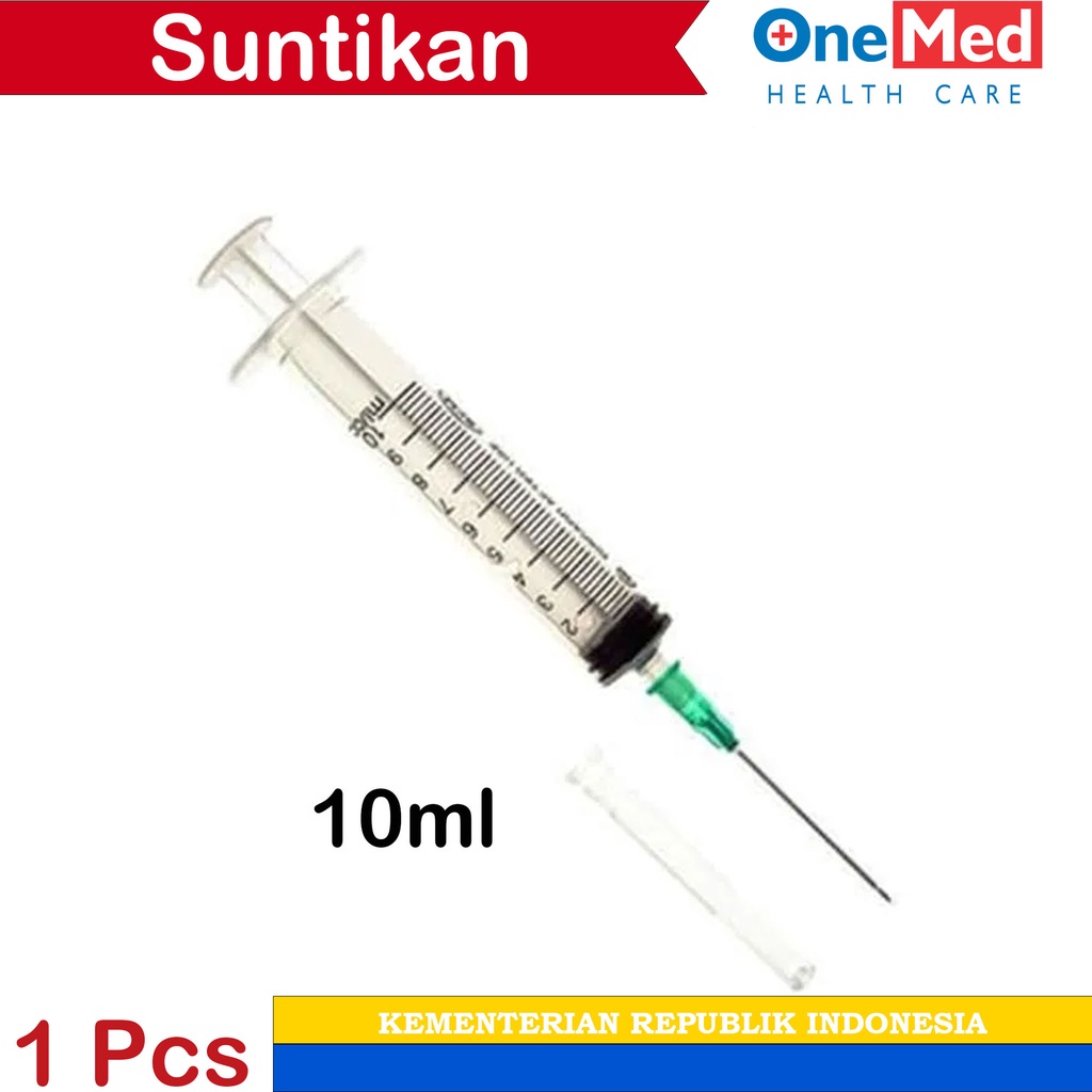 Syringe 10cc OneMed / Spuit Onemed 10ml Pcs