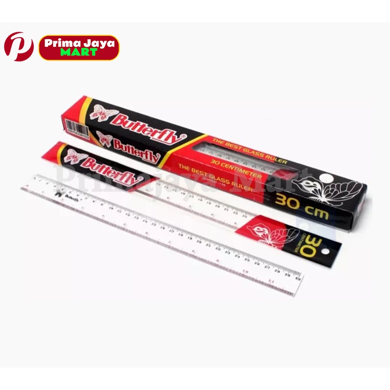 

Penggaris Butterfly Ukuran 30cm ( Pack )