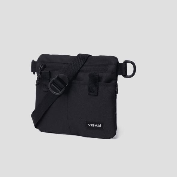 Sling Bag Gato Sacoche - Visval - Black - Tas Selempang