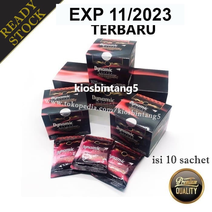 

KOPI DYNAMIC ISI 10 SACHET KEMASAN TERBARU