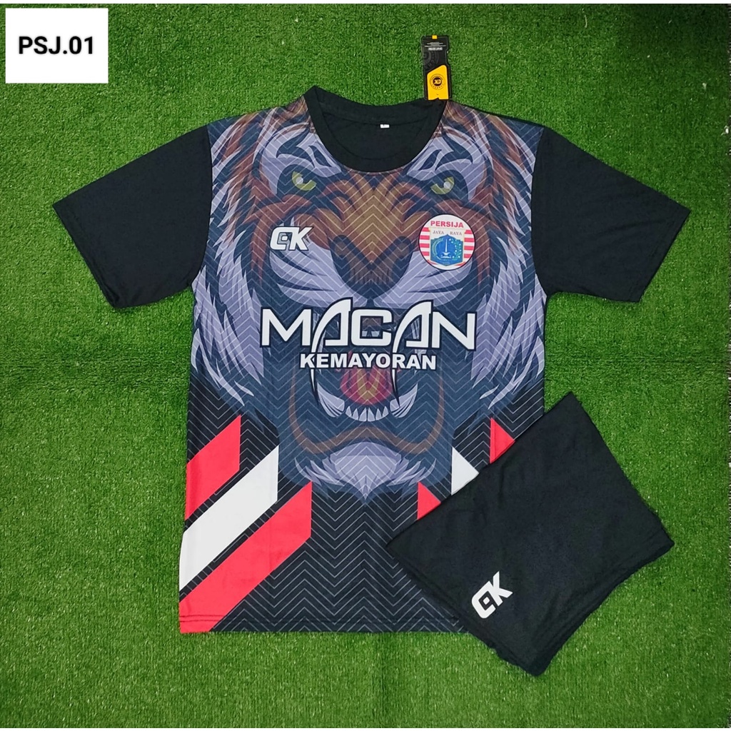 KAOS OLAHRAGA JERSEY PERSIJA JAKARTA PRINTING