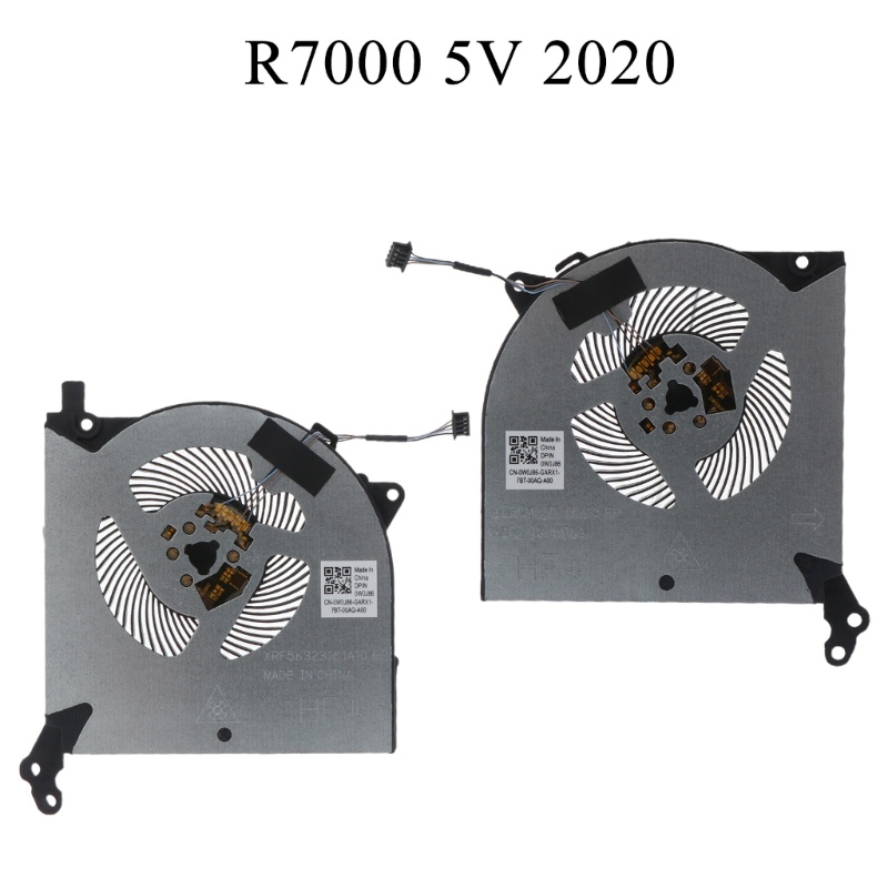 Btsg High Speed CPU GPU Cooler Fan Pendingin Heatsink Untuk Legion R7000 5V 2020radiator Notebook Laptop Graphics Card Fan