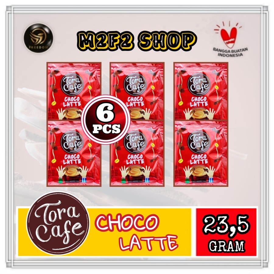 

Kopi Torabika Toracafe Choco Latte Sachet - 23,5 gr (Kemasan 6 Pcs)