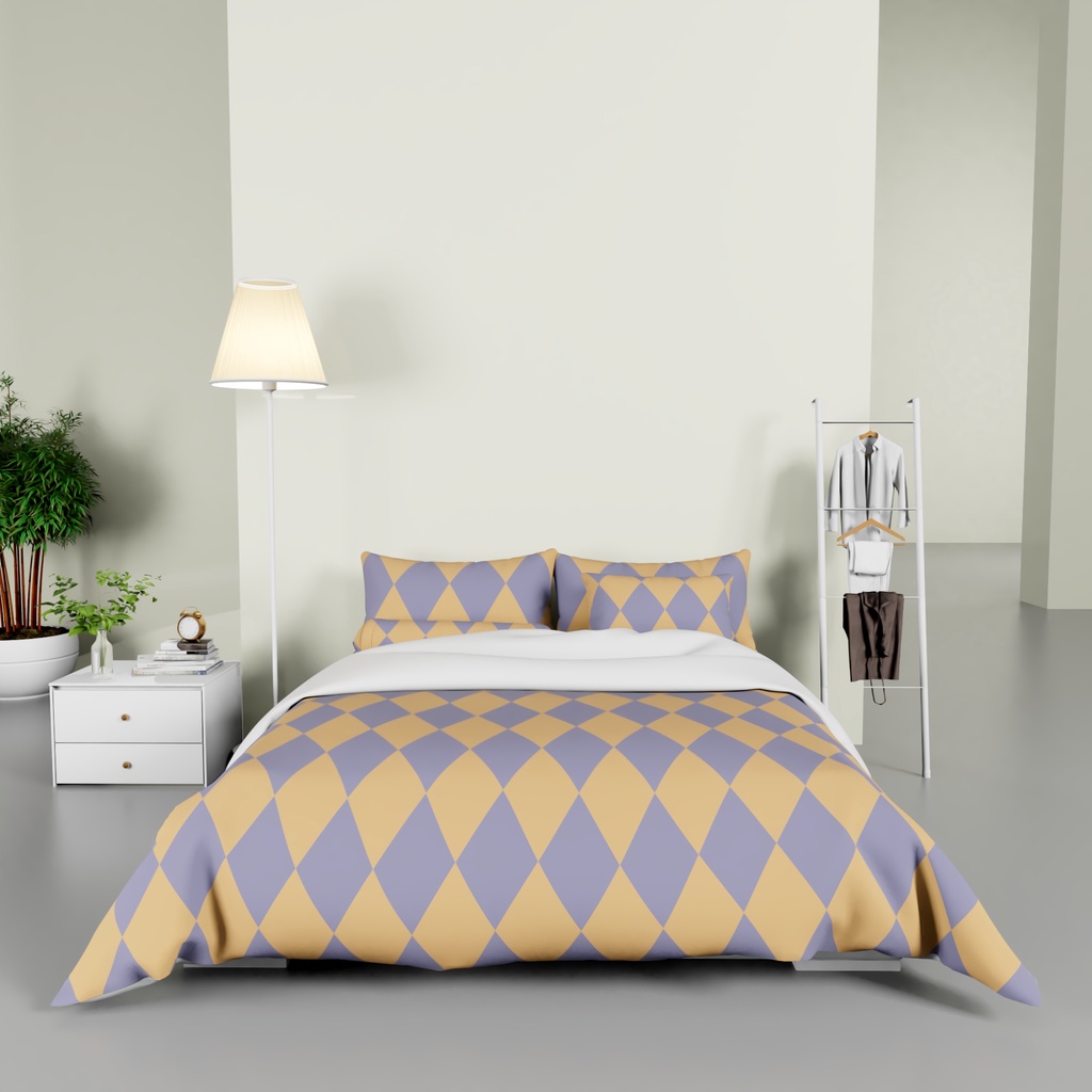 Bedcover Motif Full Cotton Premium Selimut Bedcover Only Aeshtetic Minimalis ZY