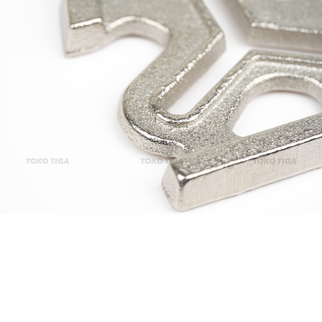 Pembatas Jahitan 3 Sudut G8 / Pasan Jahitan Besi Model Kembang