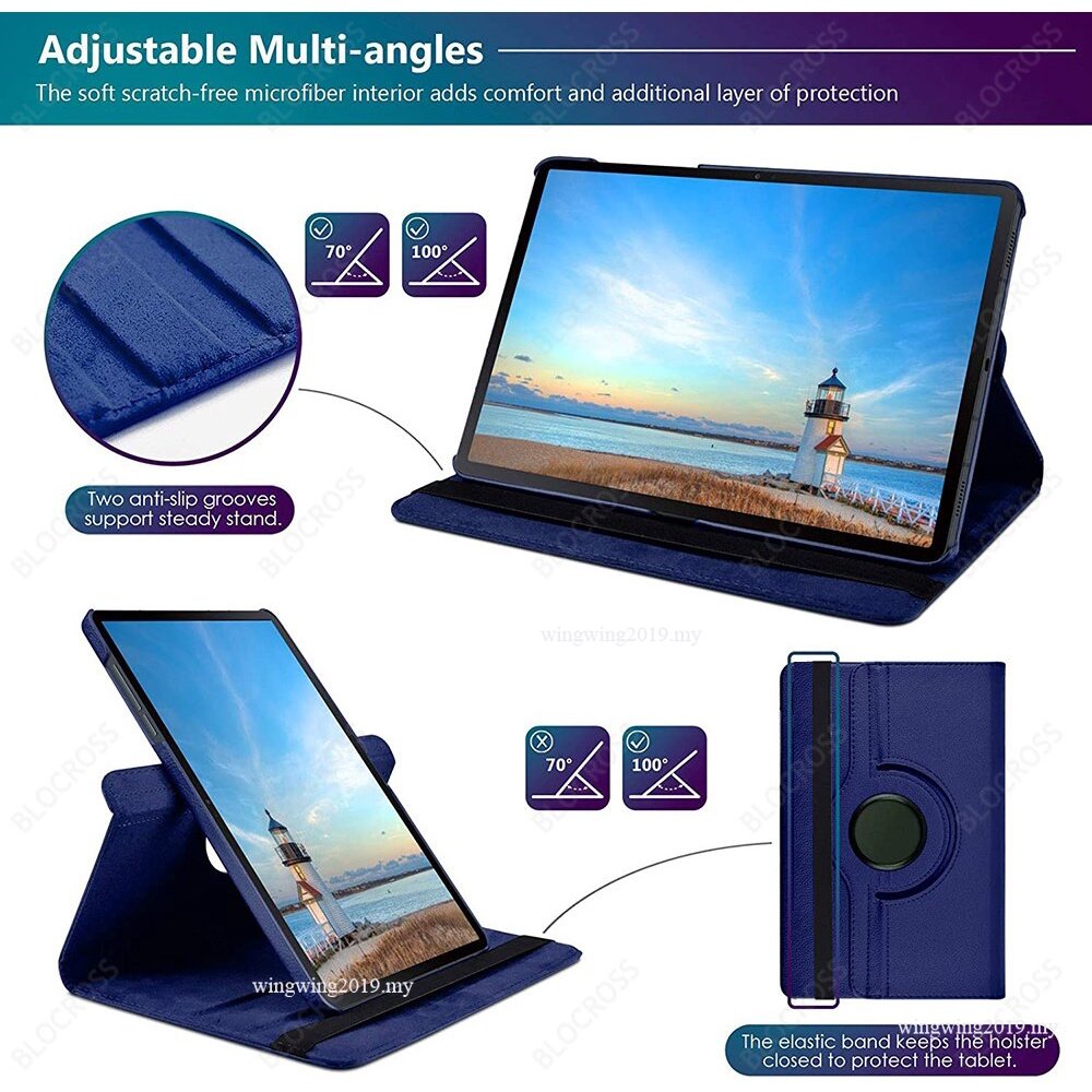 Case Tablet Funda Bahan Kulit PU Model Lipat Putar 360 Derajat Dengan Pena Stylus Untuk Xiaomi Mipad 5 / 5pro 11 &quot;(2021)