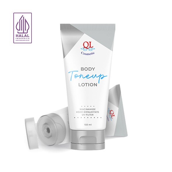 BISA COD - QL BODY LOTION TONE UP 150 ml ORIGINAL