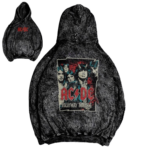 HOODIE SANDWASH METAL PRIA TERBARU MOTIF CDC BLACK ICE/HOODIE PRIA WASHED KEKINIAN