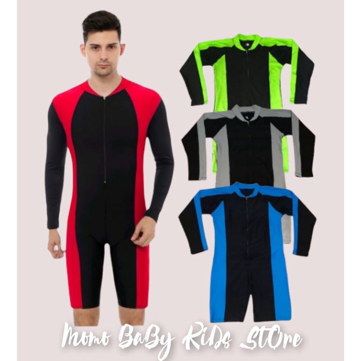 BAJU RENANG REMAJA DAN DEWASA LENGAN PANJANG|