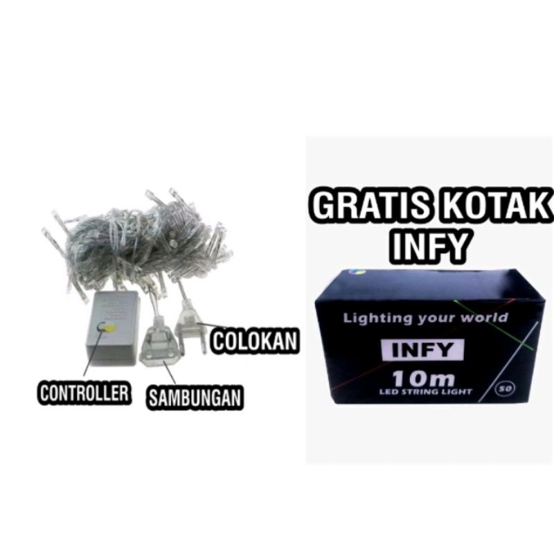 Lampu tumbler warna warni led