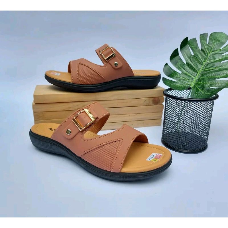 SANDAL WANITA SENDAL WEDGES SANDAL SELOP WANITA TERBARU