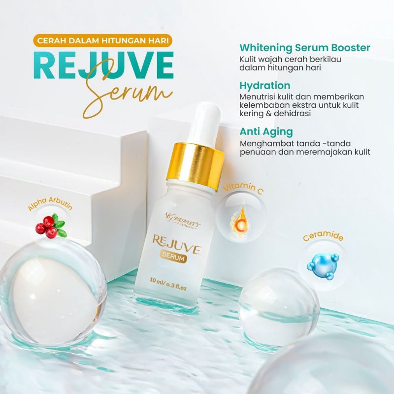 KF SKIN BEAUTY REJUVE SERUM KEMASAN BARU BPOM