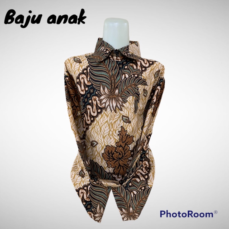 CC Baju Batik Terbaru couple ayah dan anak warna coklat  ,Pria Lengan Panjang lapisan furing hero,Warna coklat dan crem ,Batik Premium,Batik Modern,Batik Jumbo,Batik Solo,Batik Kantoran