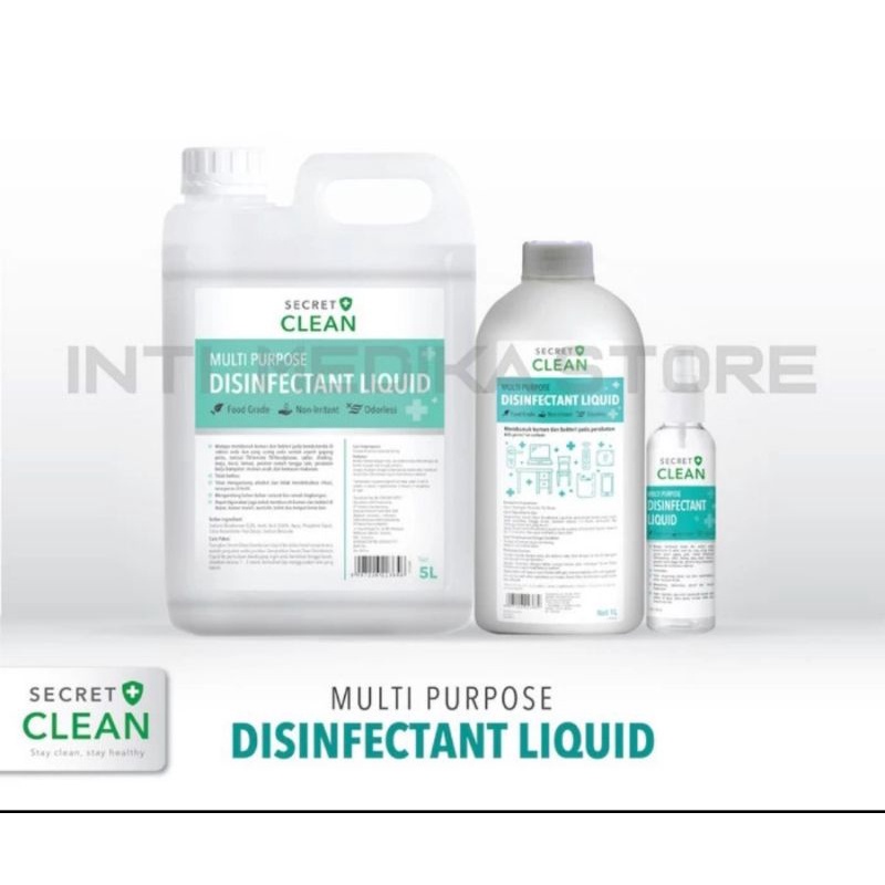 Secret Clean Disinfectant Liquid 1L