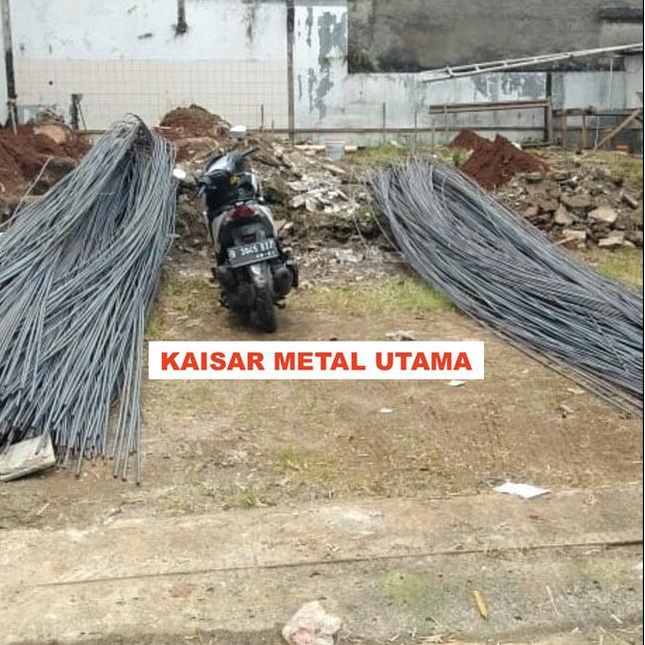 Besi beton 8 mm polos Full SNI ( Sertifikat )