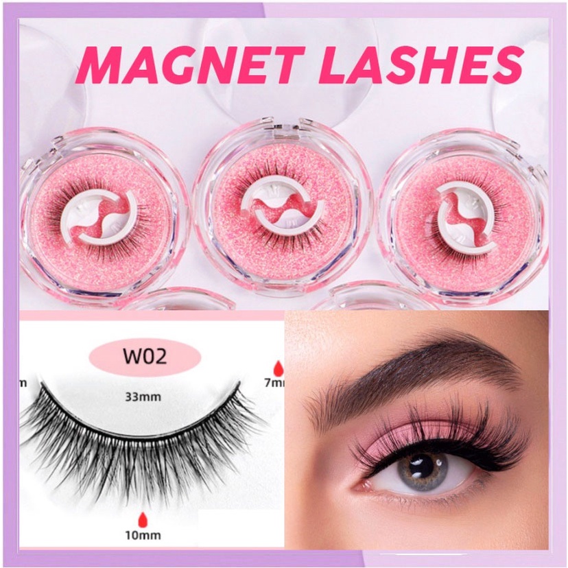 Bulu Mata Magnet 3D Tanpa Lem Eye Lash Palsu Eyelash Extention Magnet  XX085