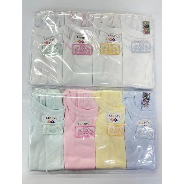 LIBBY Singlet Dalam Newborn isi 4 pcs