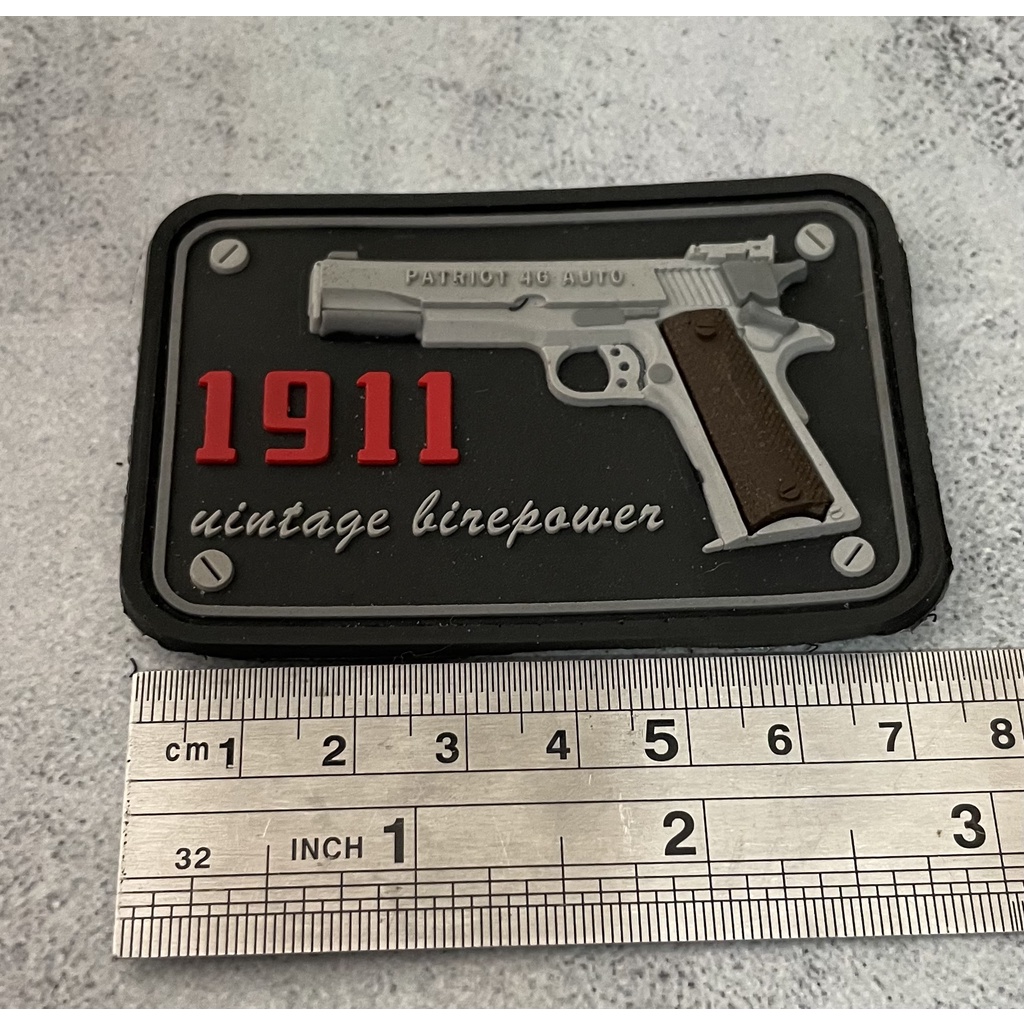 Patch 1911 (Tmbl) - Patch Velcro 1911 Police - Prepetan