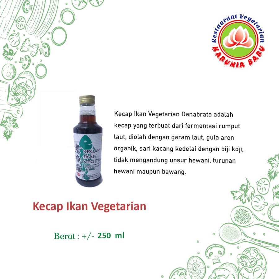 

Kecap Ikan Vegetarian Danabrata 250ml