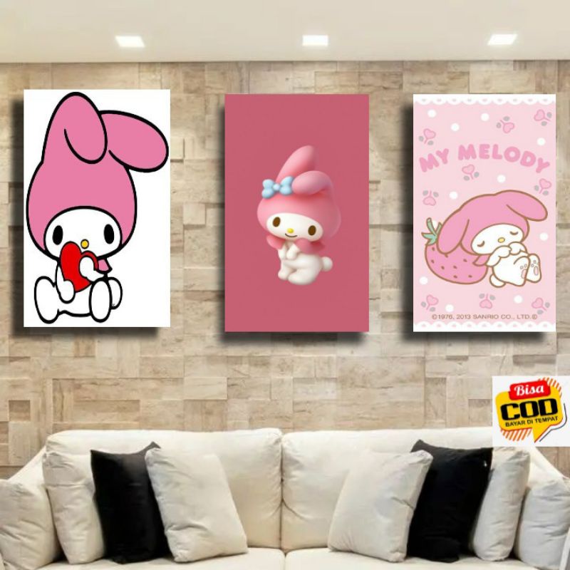 Hiasan Dinding Dekorasi Rumah Poster Kayu Walldekor / furniture /Melody