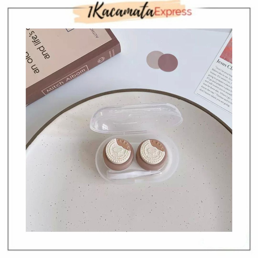 Tempat Kotak Case Softlens mini beruang