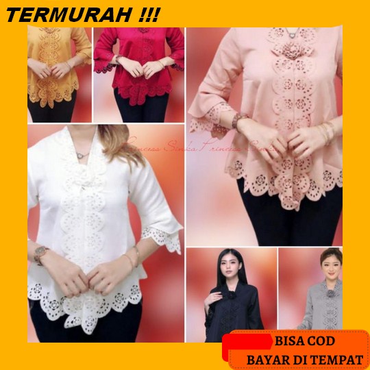 Long Tunik Payet/Kebaya Tunik Payet/Kebaya Brukat/Kebaya Modern/Kebaya Brokat/Kebaya Wisuda/Kebaya P
