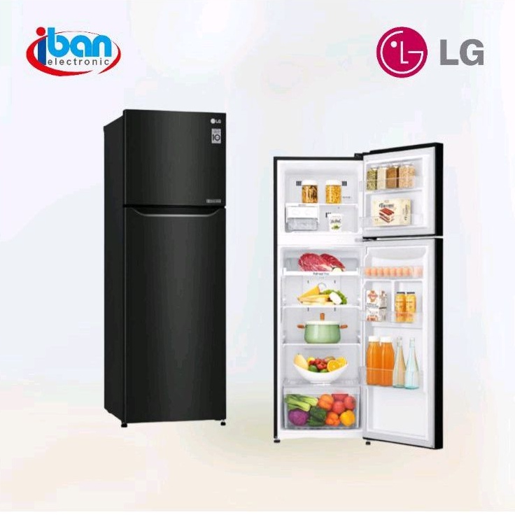 LG GNG272SXCB KULKAS 2 PINTU 272L SMART INVERTER GN-G272SXCB GNG272 SLCB