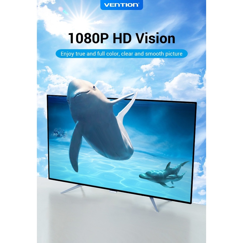 (Bisa Cod) Vention Kabel Mini HDMI Male to HDMI Female High Quality 1080 60Hz ABA