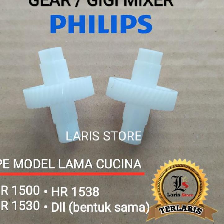 Harga Spesial Gear Gigi Mixer Philips HR 1500 HR 1530 HR 1538 Cucina Original