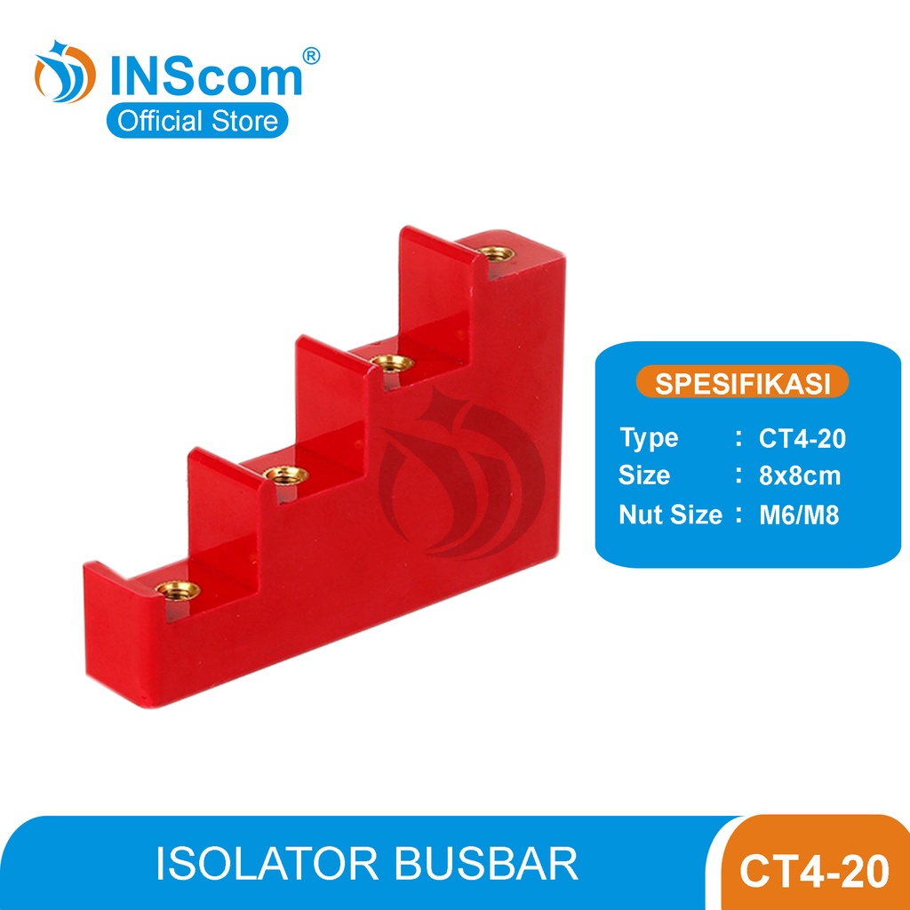 ISOLATOR STEP BUSBAR SUPPORT INSCOM CT4-20 / INSULATOR TANGGA CT4-20