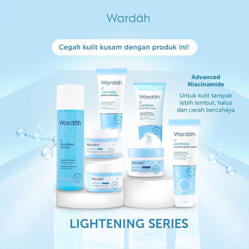WARDAH Paket Skincare Lightening Series