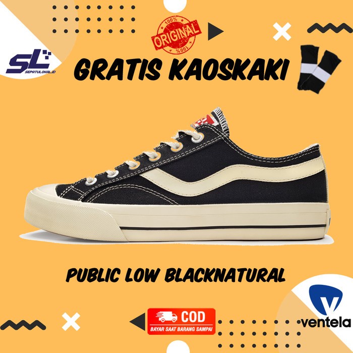 SEPATU PRIA UKURAN BESAR SEPATU SNEAKERS BIG SIZE 43 44 SEPATU Ventela public low LOW MURAH TERBARU 