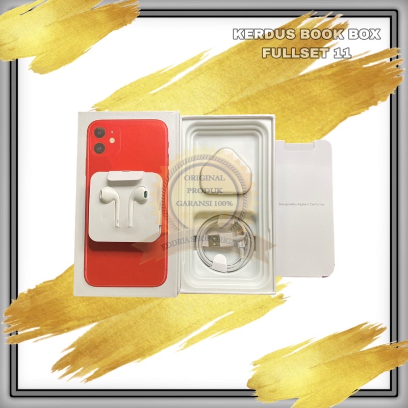 DUSBOOK BOX KOTAK IP HONE 11 FULLSET
